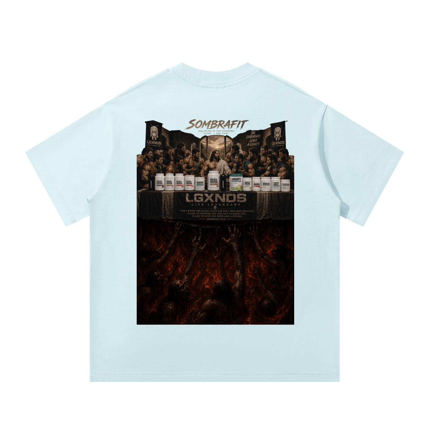 “The Last Supper” Tee – LGXNDS x SOMBRAFIT