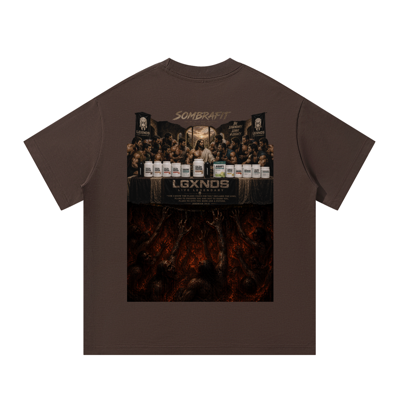 “The Last Supper” Tee – LGXNDS x SOMBRAFIT