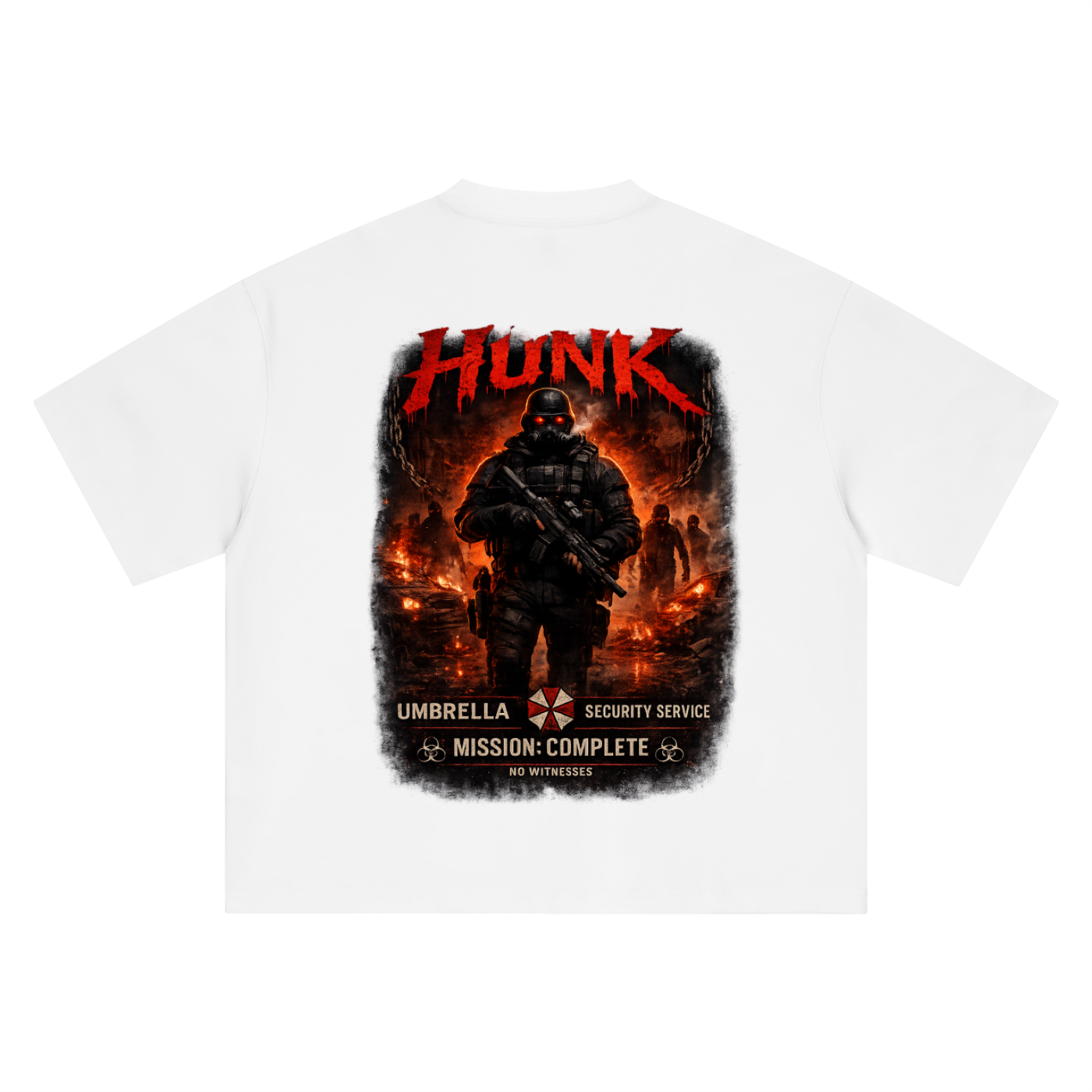 SOMBRA // REAPER UNIT – H.U.N.K. Oversized Graphic Tee
