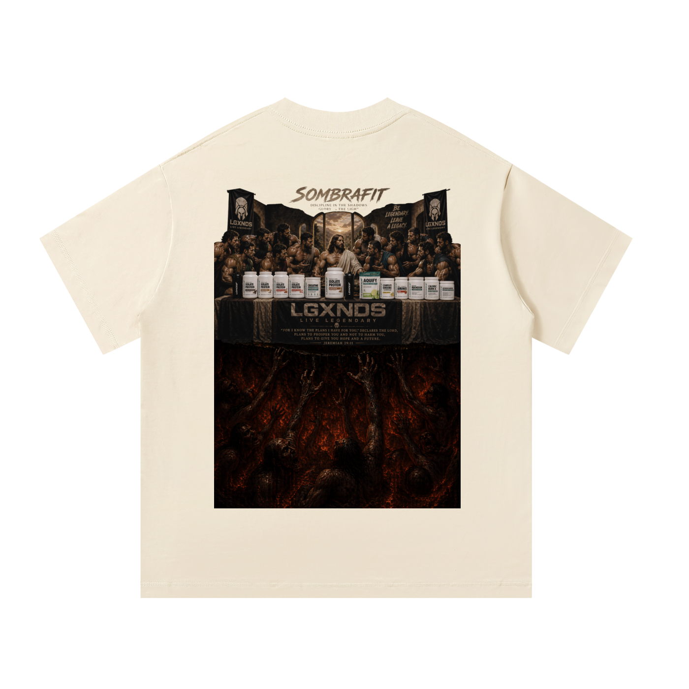 “The Last Supper” Tee – LGXNDS x SOMBRAFIT