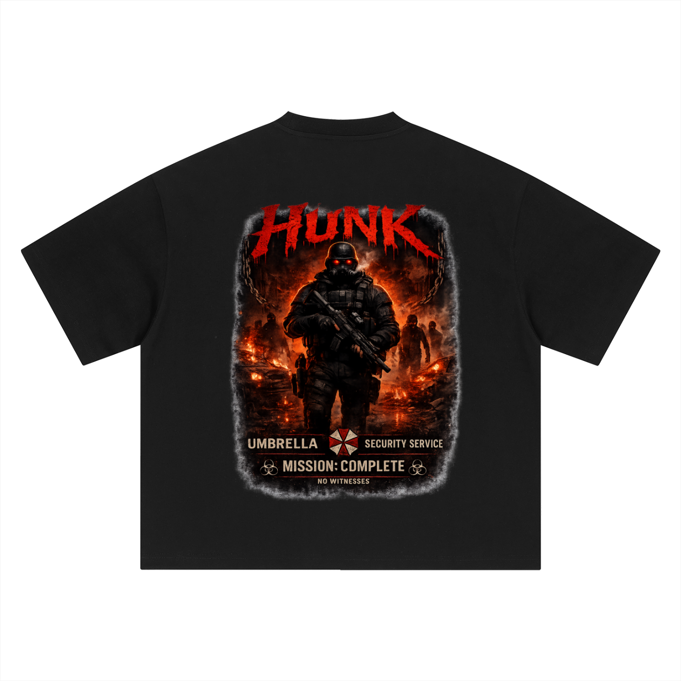 SOMBRA // REAPER UNIT – H.U.N.K. Oversized Graphic Tee