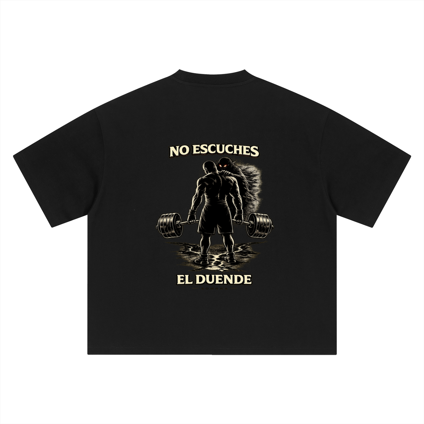 “No Escuches – El Duende” Oversized Pump Cover | SOMBRA