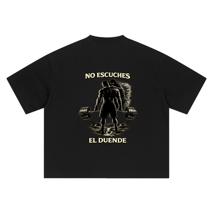 “No Escuches – El Duende” Oversized Pump Cover | SOMBRA